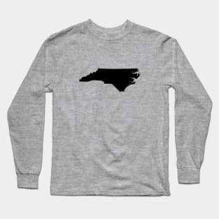 North Carolina Black Long Sleeve T-Shirt